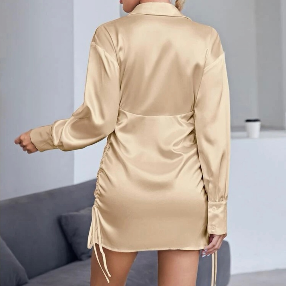 New shirt dress size M